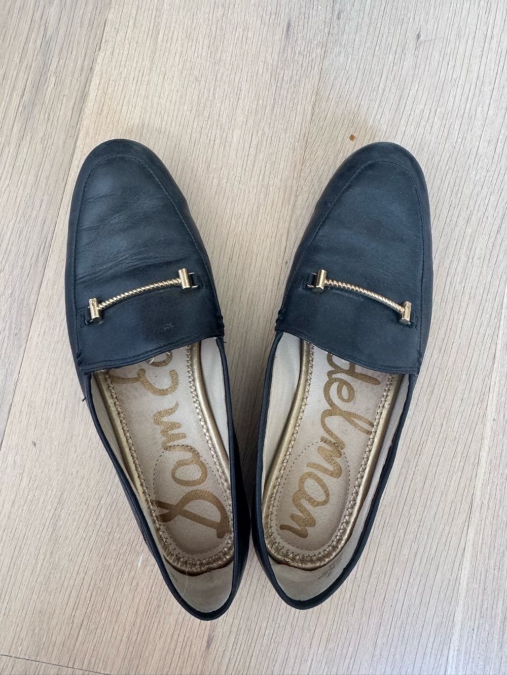 Sam Edelman Black Loafers